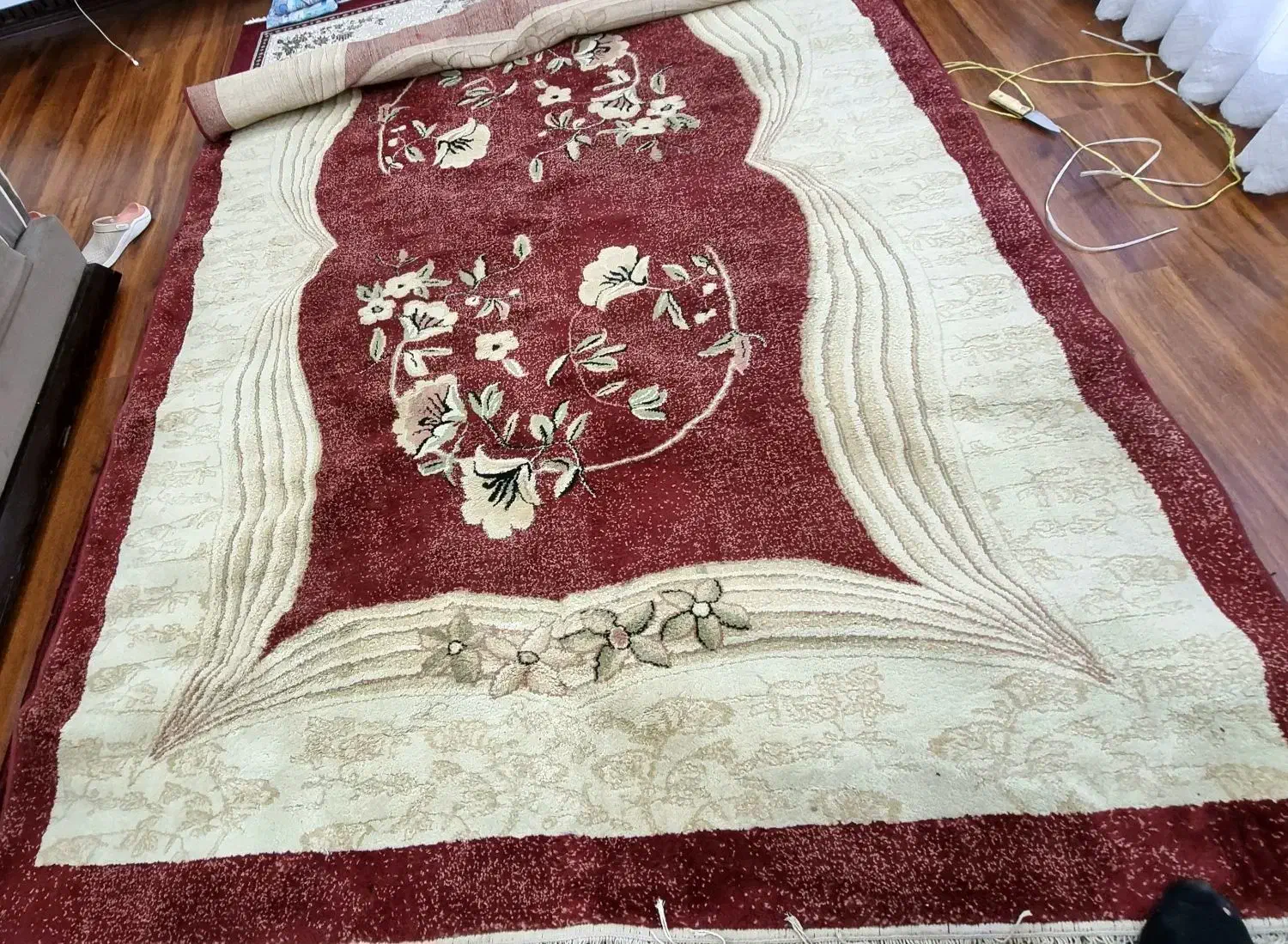 فرش شسش متر با ترکم پایین|فرش|رشت, جانبازان|دیوار