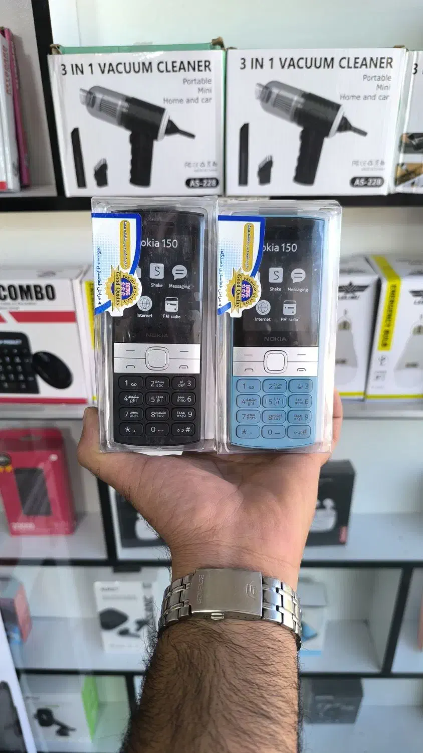 نوکیا ۱۵۰-۲۰۲۳ دوربین دار رم خور آکبند با گارانتی|موبایل|خرمآباد, |دیوار