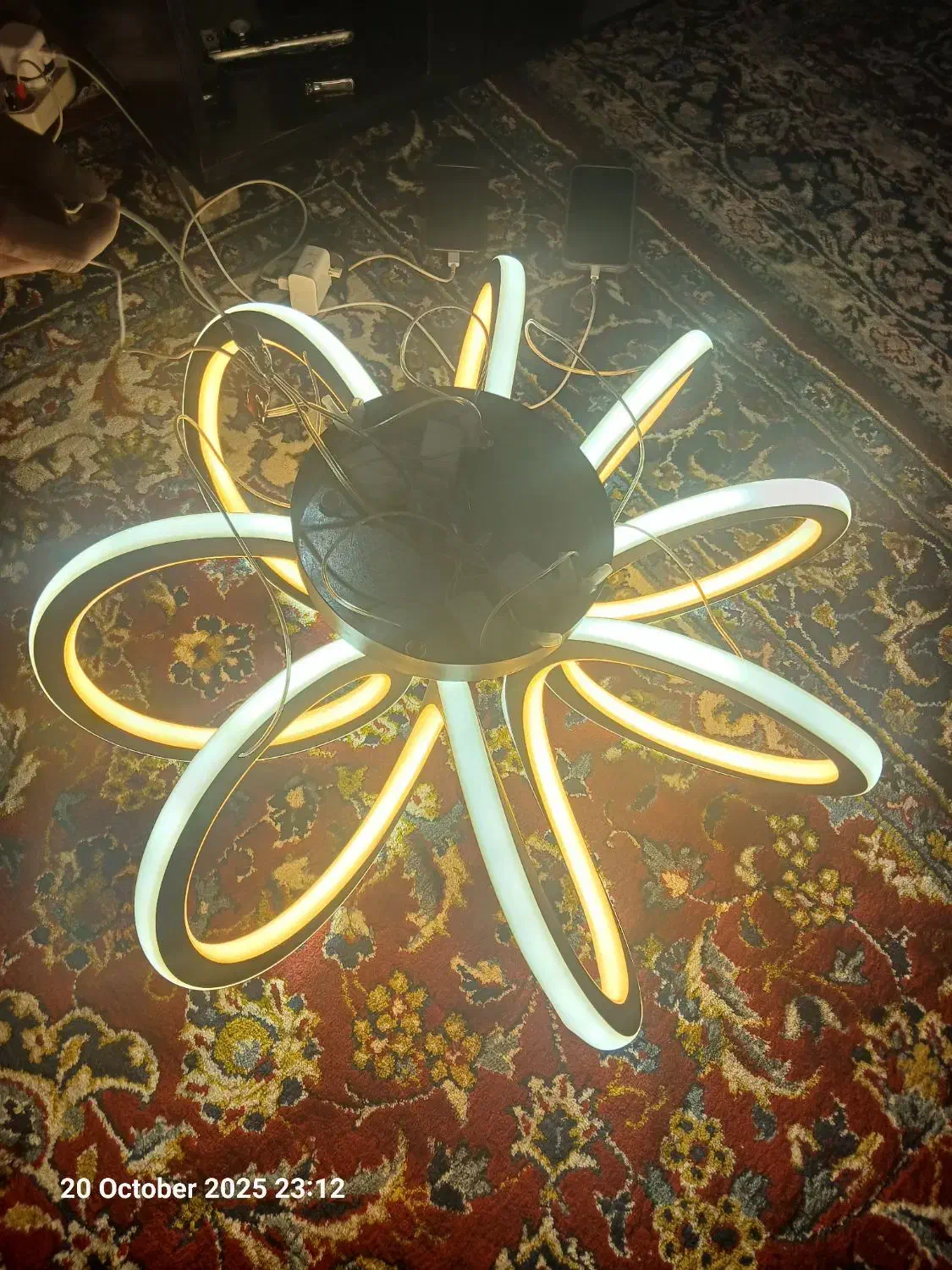 لوستر LED مدل|لوستر و چراغ آویز|قزوین, |دیوار