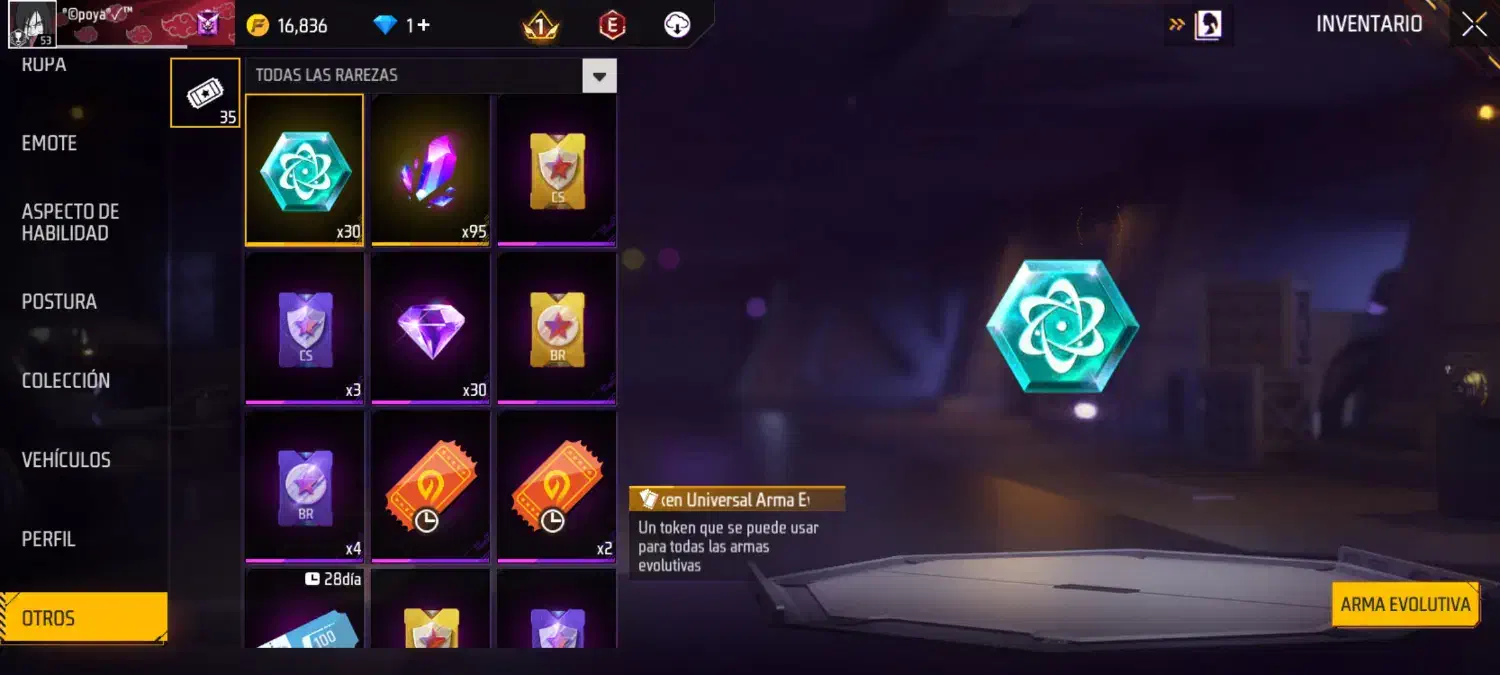 اکانت فری فایر لول ۵۳|کنسول، بازی ویدئویی و آنلاین|رفسنجان, |دیوار