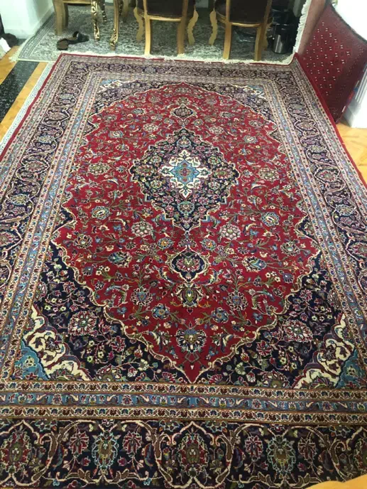 فرش ۱۰ متری دست بافت کاشان شور نرفته درحدنو|فرش|تهران, چیتگر شمالی|دیوار