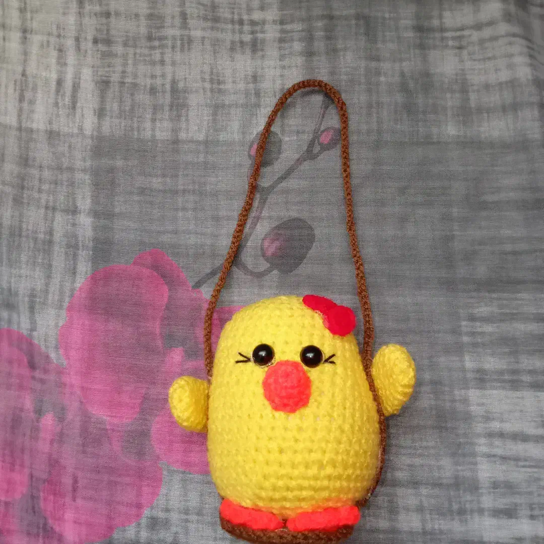 آویز جوجه تاب سوار|صنایع دستی و سایر لوازم تزئینی|شهرضا, |دیوار