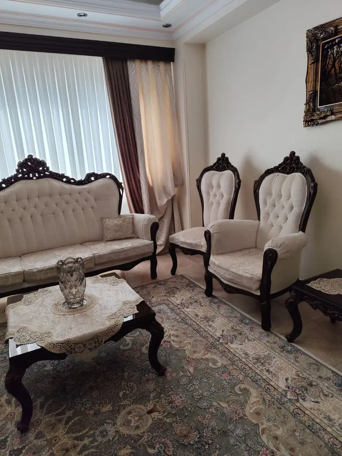 مبل استیل ۹ نفره|مبلمان خانگی و میز عسلی|تهران, گلستان (شهرک راه آهن)|دیوار