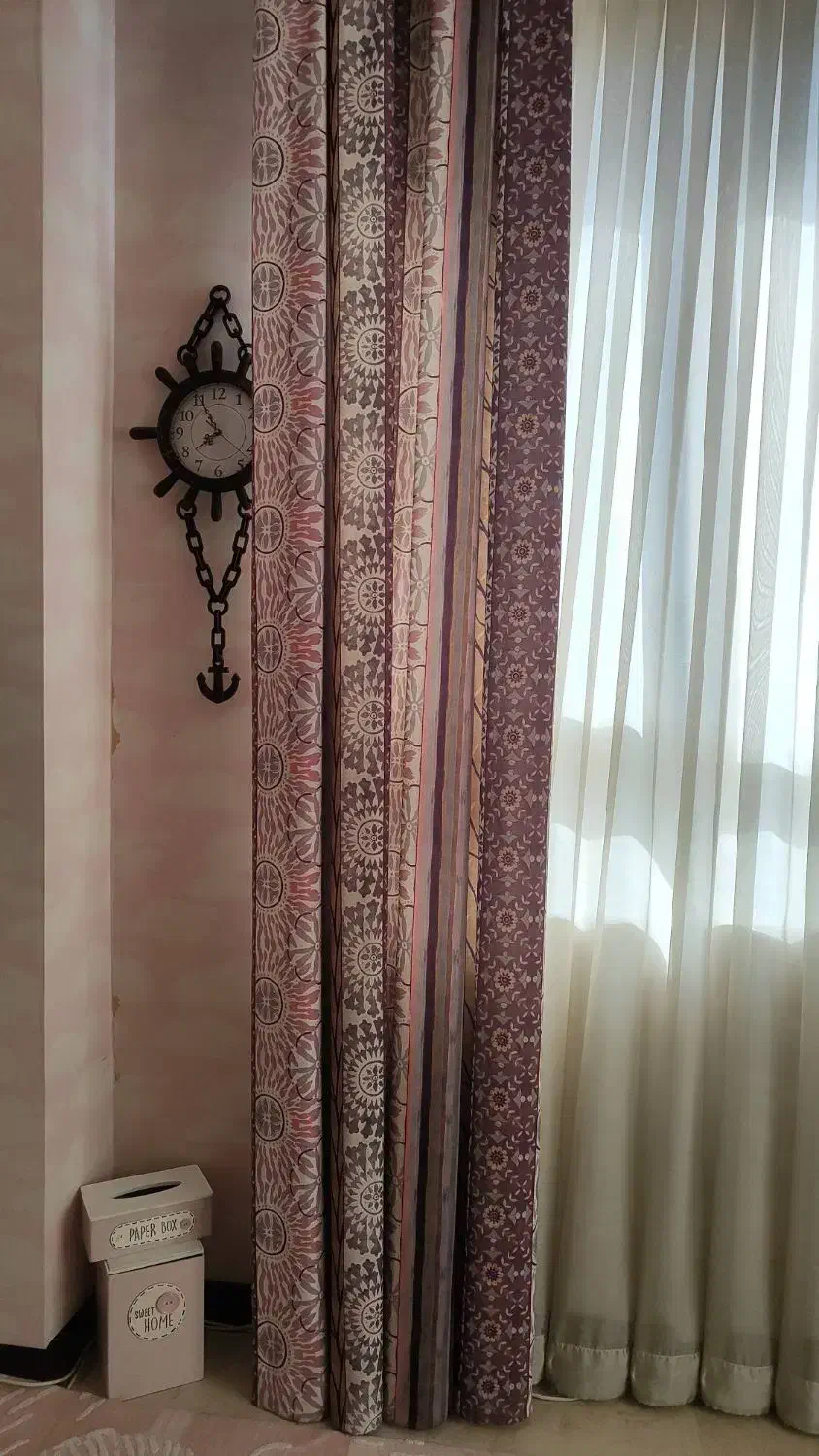 پرده|پرده، رانر، رومیزی|شهر ری, فیروزآبادی|دیوار