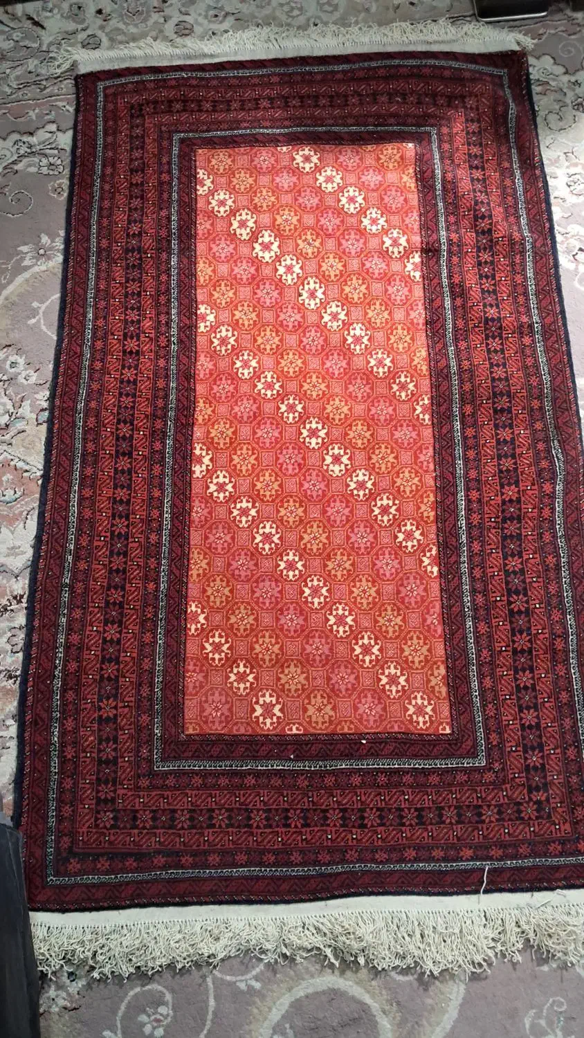 ۲ عدد قالیچه  دست بافت نو نو|فرش|تربت‌حیدریه, ۴۵ متری|دیوار