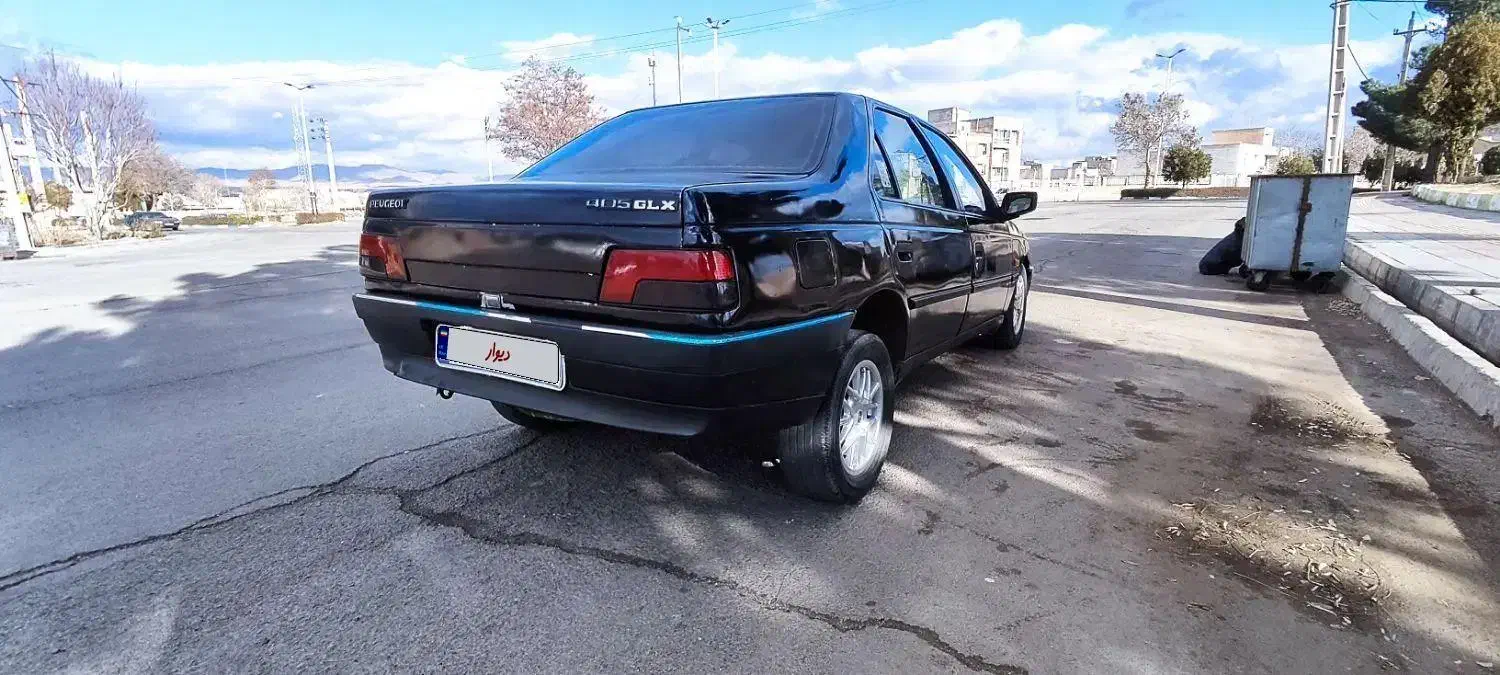 پژو405مشکی مدل83گیربکس زانتیا رینگ اسپرت|خودرو سواری و وانت|ابهر, |دیوار