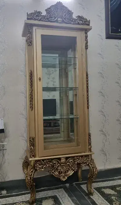 گنجه در حد نو طلایی 4طبقه|بوفه، ویترین، کنسول|مشهد, خواجه ربیع|دیوار