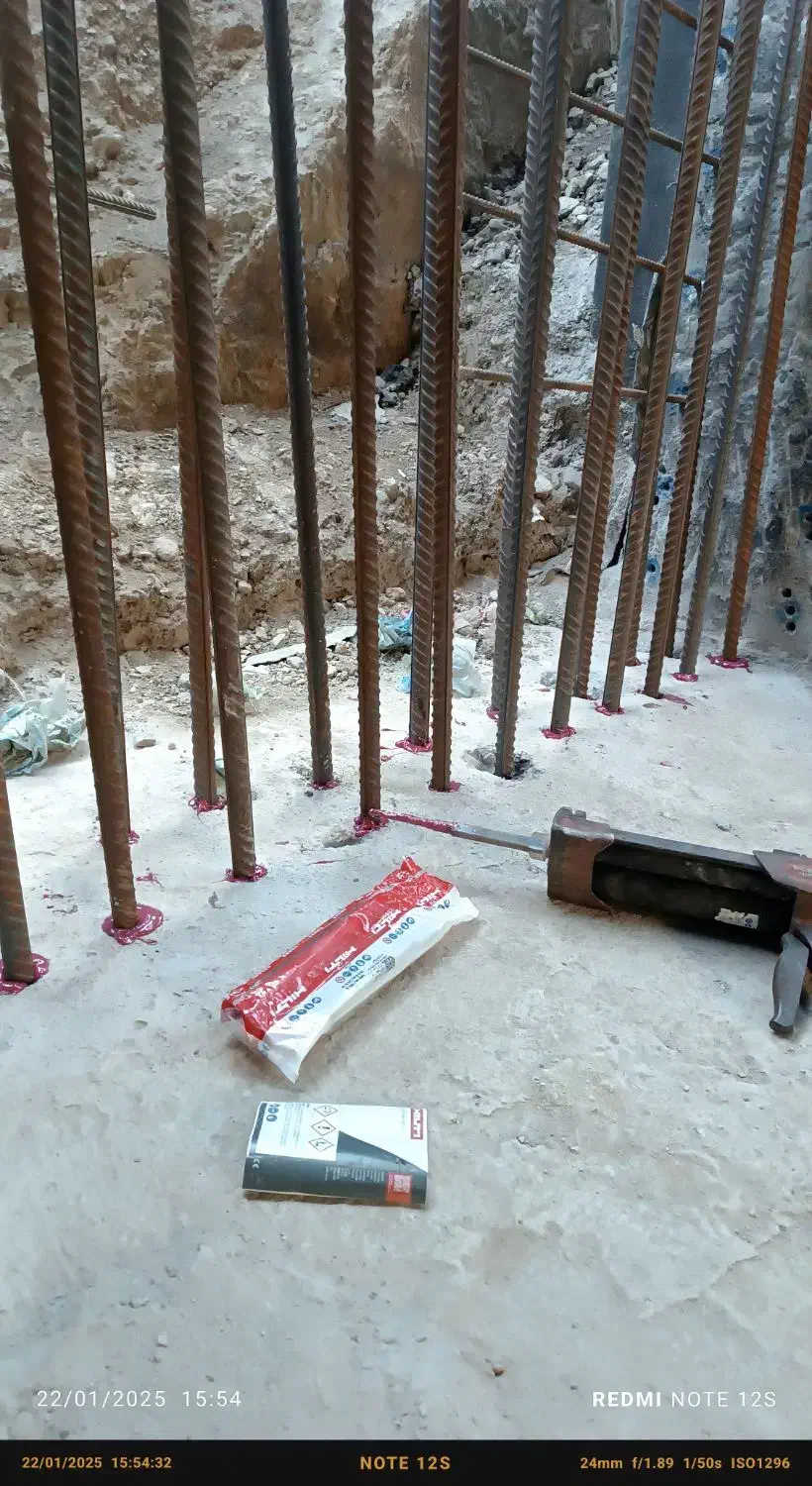 کاشت تخصصی میلگرد بولت وکرگیری بتن|خدمات پیشه و مهارت|مشهد, آیت الله کاشانی|دیوار