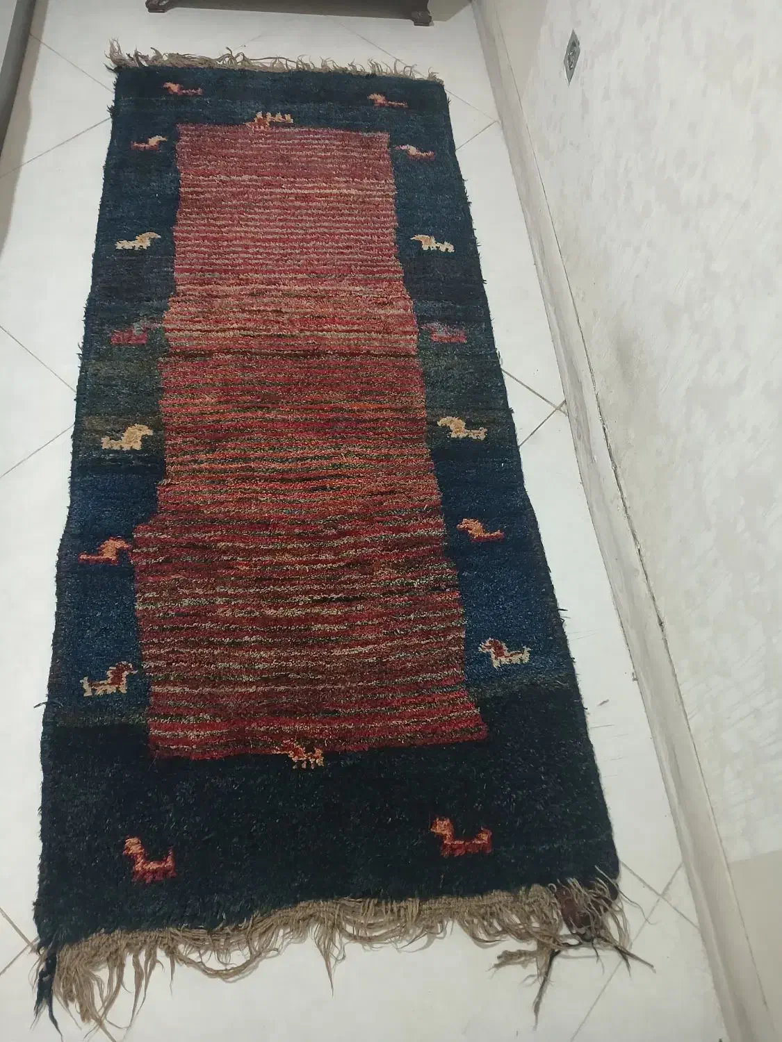 گبه نو سایز 85 در 193|گلیم، جاجیم، گبه|شیراز, عفیف‌آباد|دیوار