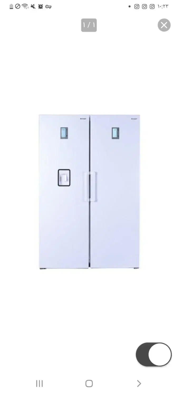 یخچال دوقلوی شارپ ژاپن و ماشین ظرفشویی مجیک  کره|یخچال و فریزر|نیشابور, شهرک بهداری|دیوار