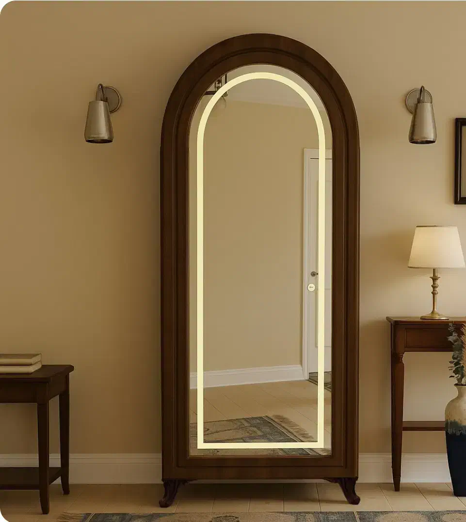 آینه قدی مدل کمد جاکفشی|آینه|تهران, آبشار تهران (دریاچه)|دیوار