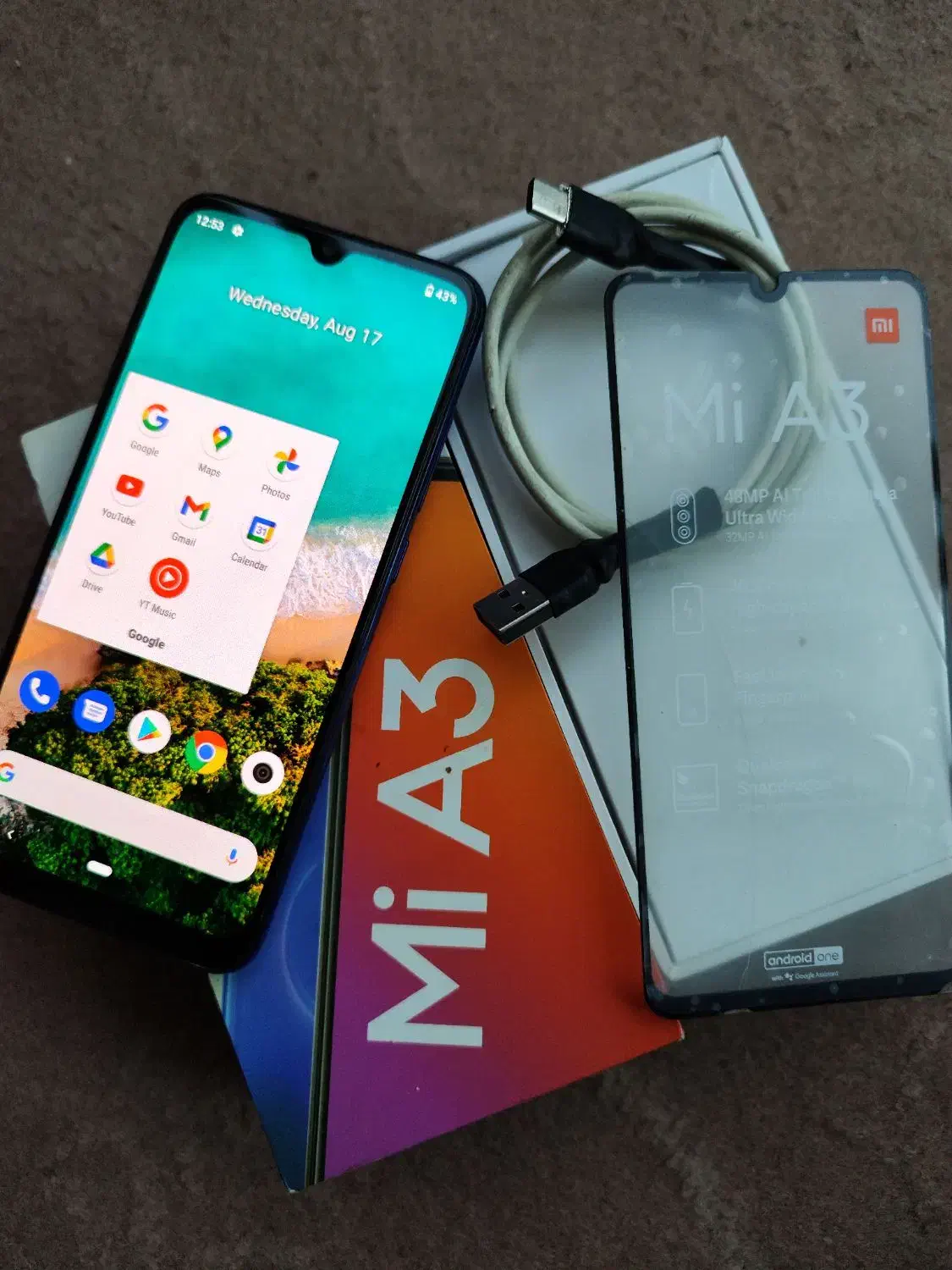 گوشی شیاومی mi A3 حافظه 128 گیگ تمیز|موبایل|گناباد, |دیوار