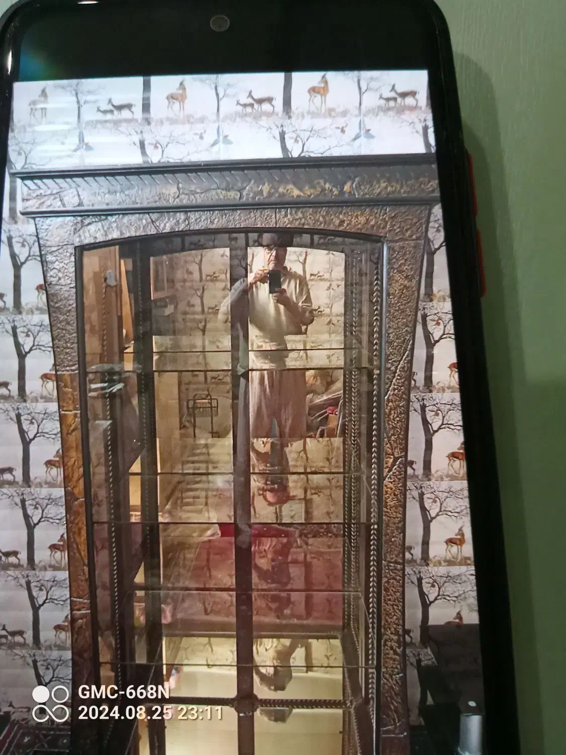 ویترین و میز تلویزیون|بوفه، ویترین، کنسول|کاشان, ملا حبیبالله شریف|دیوار