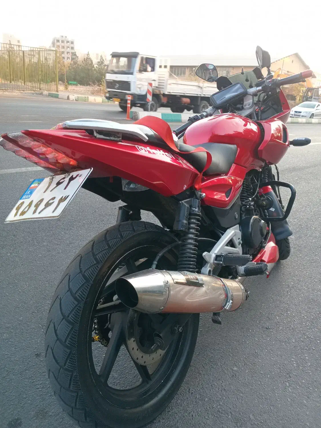 پالس ۲۲۰ مدل ۹۰ معاوضه هم میکنم|موتورسیکلت|تهران, والفجر (افسریه)|دیوار