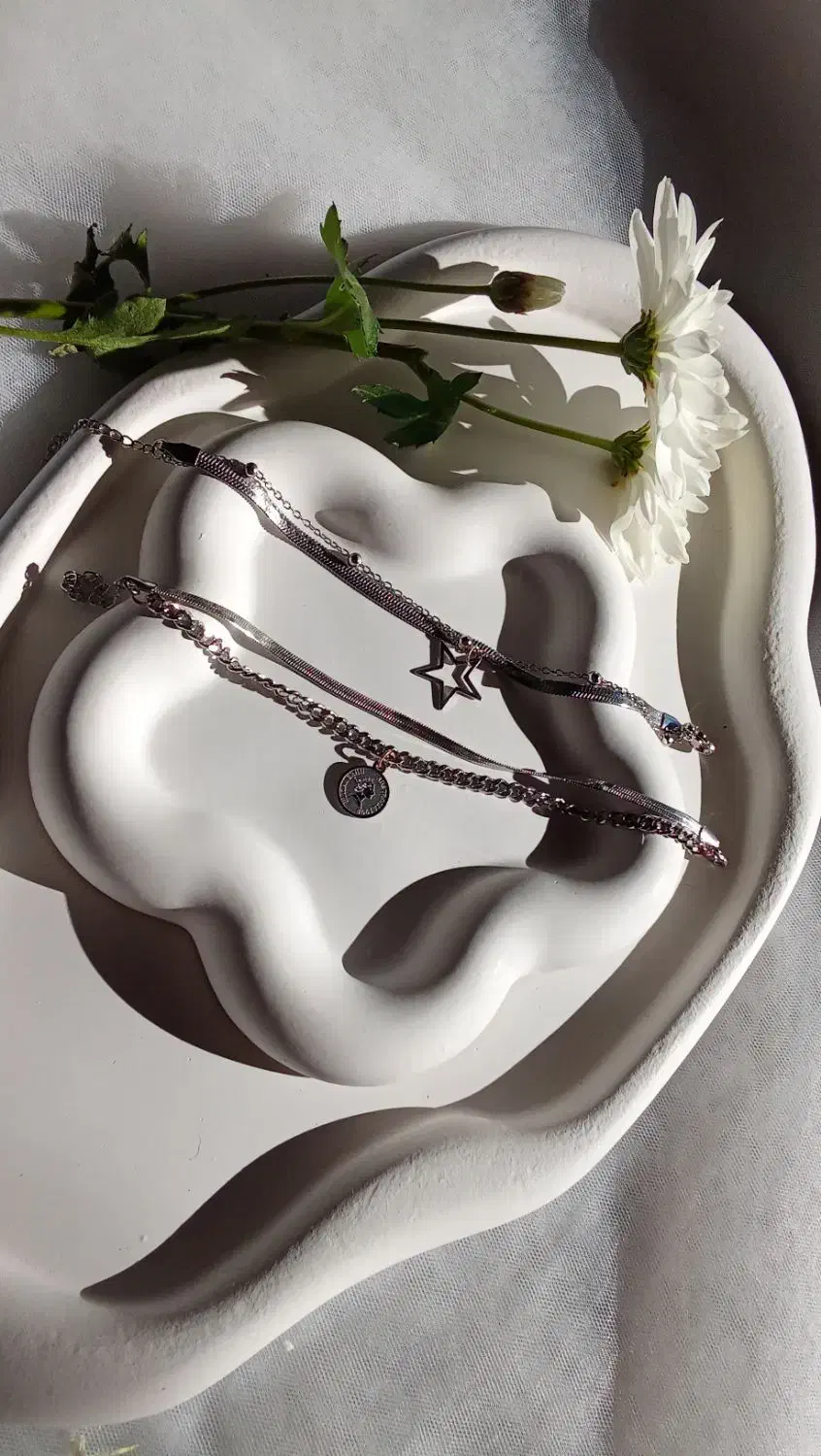 دستبند استیل دو لاین|بدلیجات|لشت نشا, |دیوار