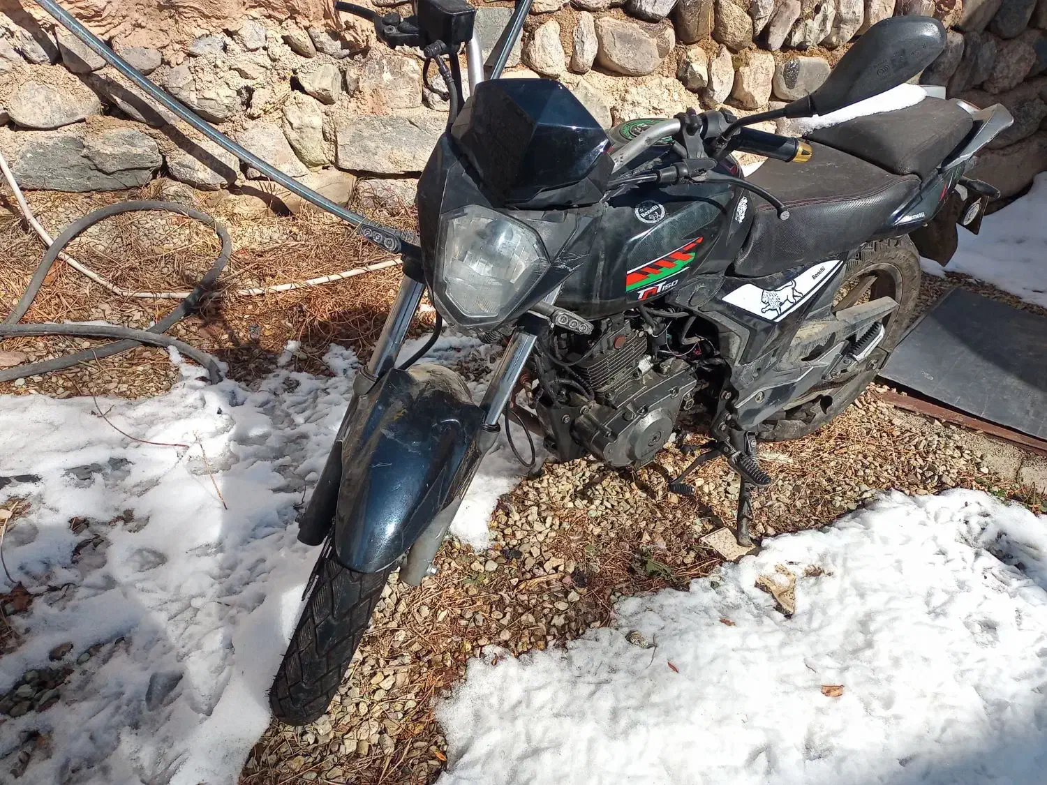 بنلی 150 قدیم توافقی|موتورسیکلت|دماوند, دماوند|دیوار