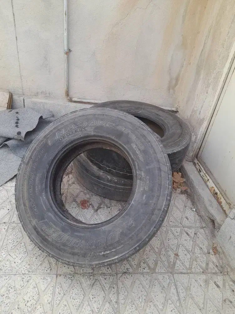 چهار حلقه لاستیک تیوبلس خاور بنز|قطعات یدکی و لوازم جانبی|قدس, شهر‌قدس|دیوار