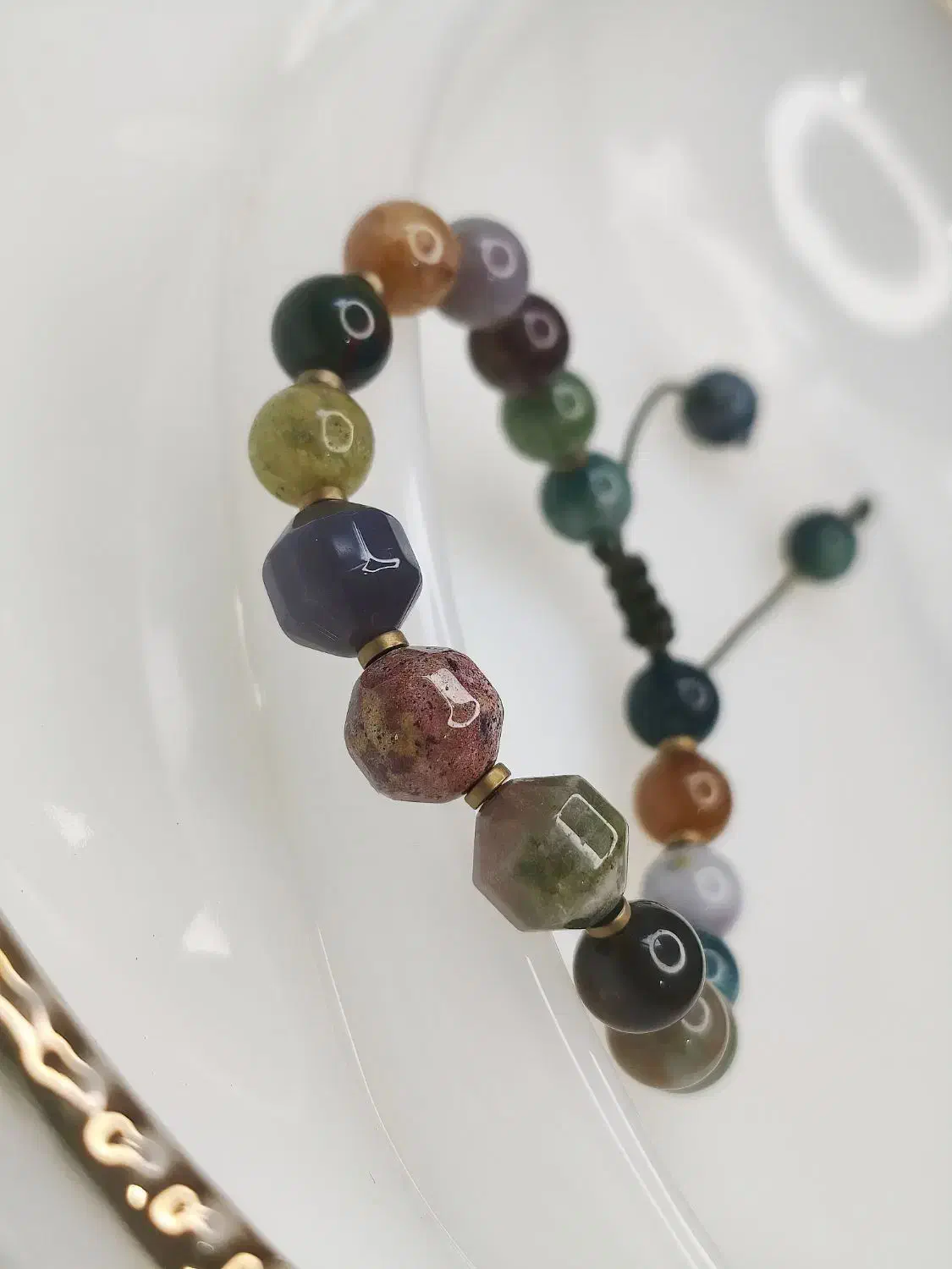 دستبند سنگ عقیق خزه ای|جواهرات|تهران, گلستان (شهرک راه آهن)|دیوار