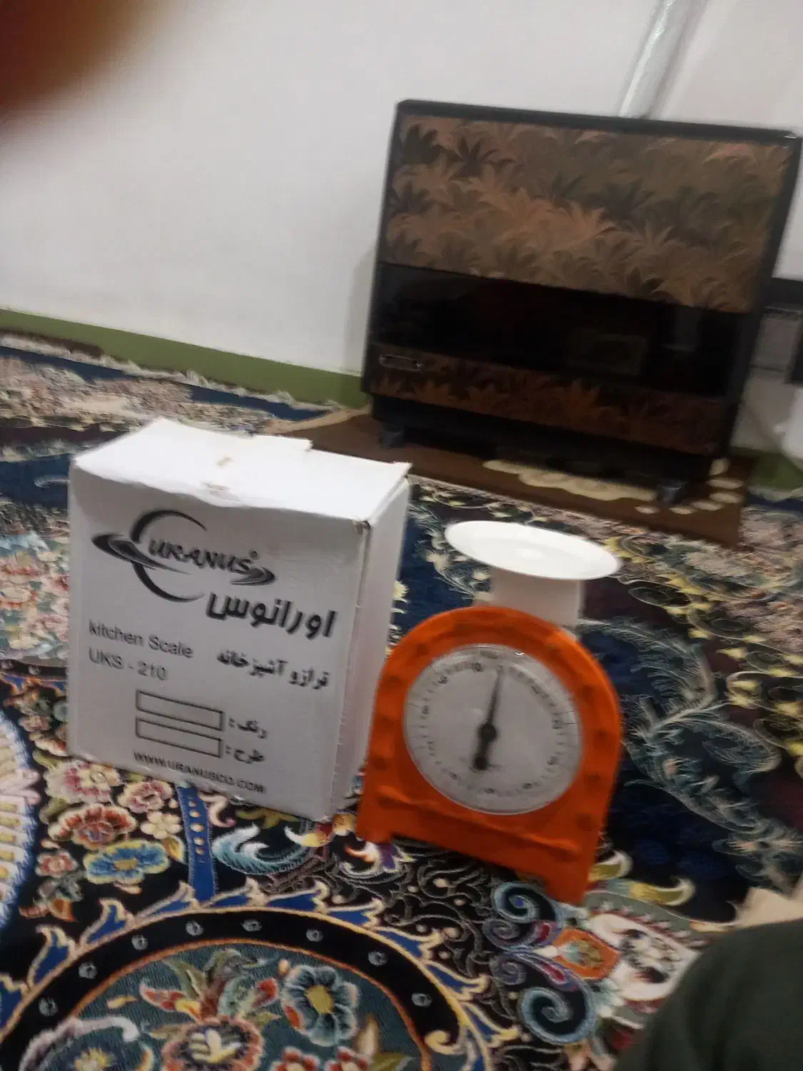 ترازو اشپزخانه مارک اورانوس بدنه فلزی اک|سایر لوازم برقی|دزفول, |دیوار