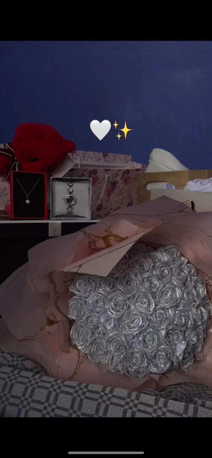 دسته گل / باکس گل روبانی|گل مصنوعی|بندر انزلی, ژاندارمری|دیوار