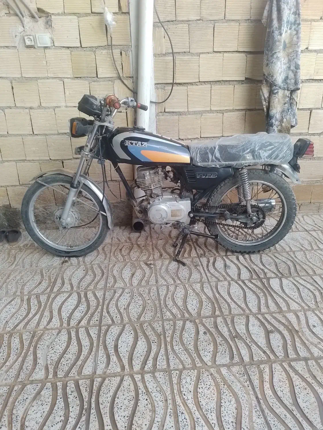 موتور ۱۲۵مزایده مدل ۸۶|موتورسیکلت|کوهدشت, |دیوار