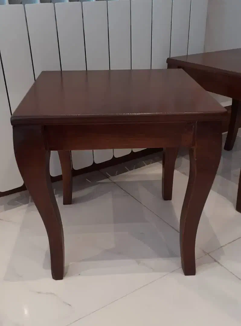 فروش دوعدد میز عسلی فندقی|مبلمان خانگی و میز عسلی|تنکابن, |دیوار