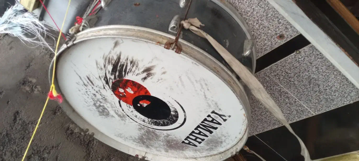 طبل|درام و پرکاشن|لاهیجان, آهندان|دیوار