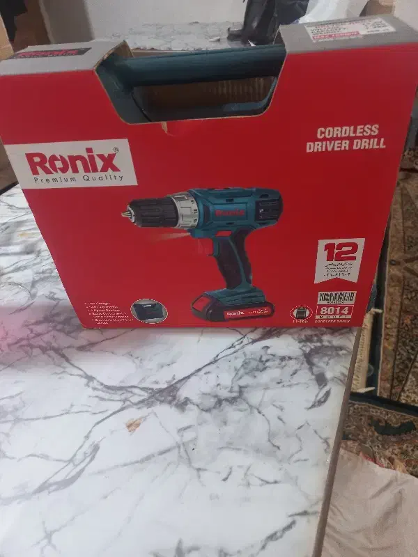 دریل شارژی (نو و استفاده نشده) گارانتی کامل|ابزارآلات|قم, انسجام|دیوار