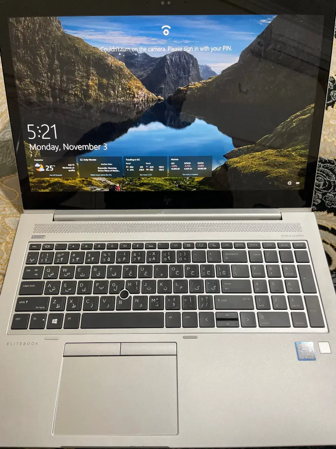 لپتاپ hp. Elitebook|رایانه همراه|چابهار, |دیوار