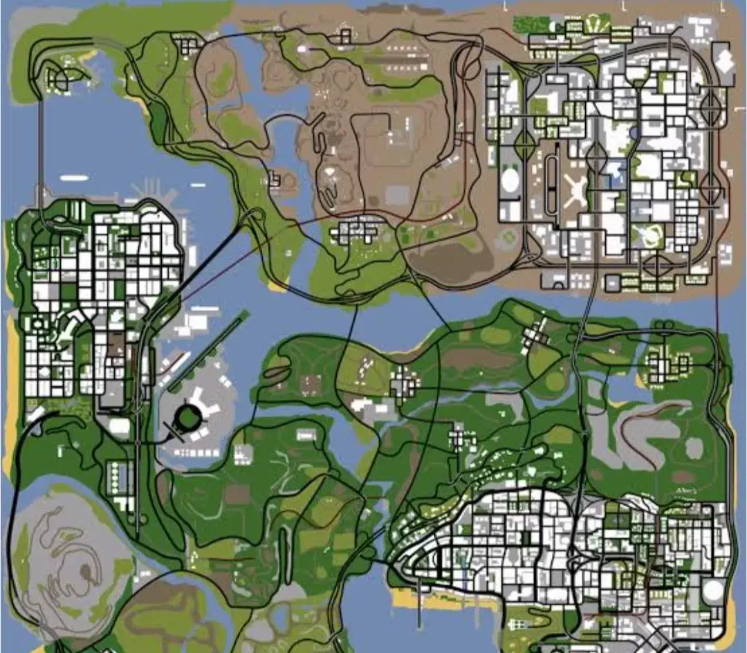 جی تی آی سن آندرس برای گوشی|کنسول، بازی ویدئویی و آنلاین|پاکدشت, پاکدشت (مامازند)|دیوار