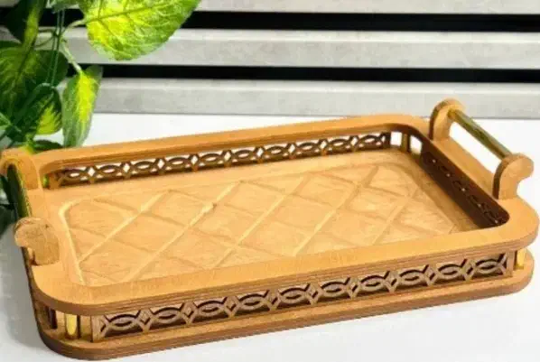 سینی چوبی هیوا|ظروف سرو و پذیرایی|شیراز, کوشک میدان|دیوار