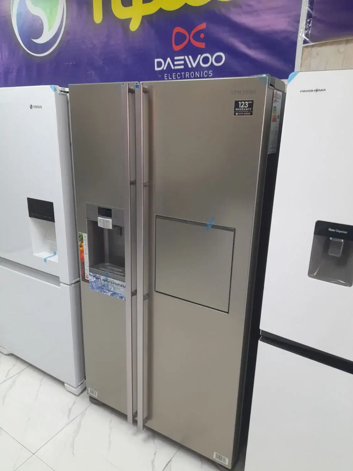 یخچال ساید بای ساید ۳۰فوت سامسونگ اصل کره|یخچال و فریزر|مشکین‌دشت, |دیوار