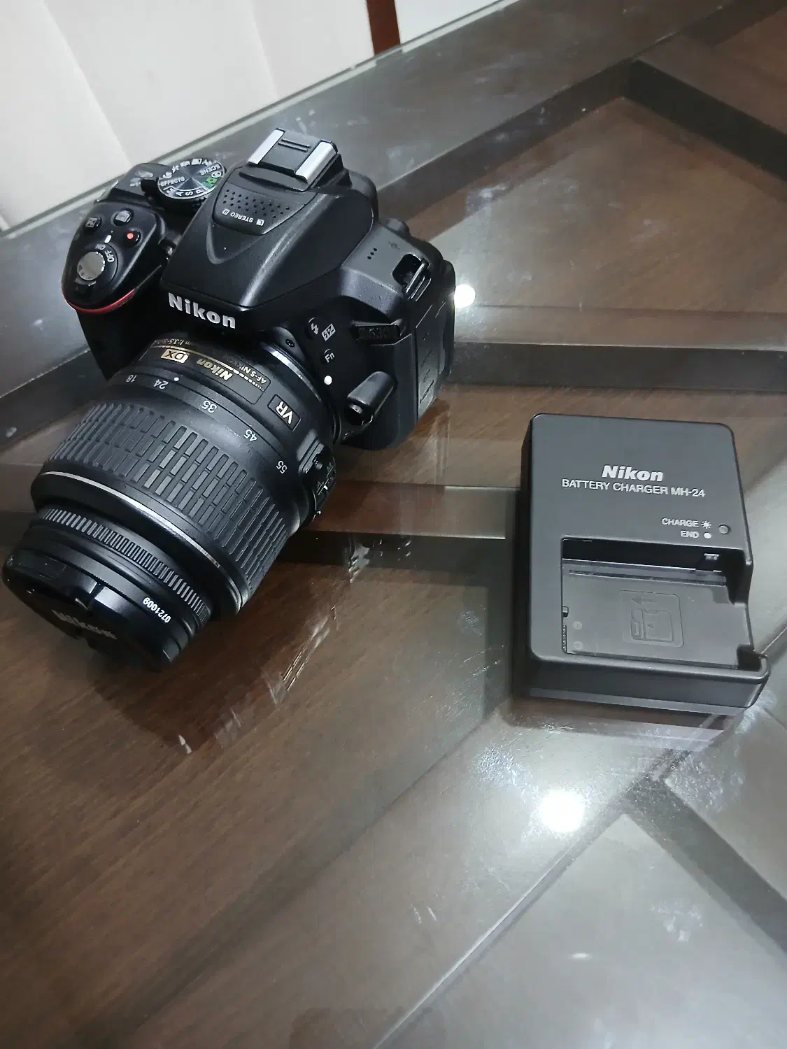 نیکون 5300 با لنز 18-55 mm|دوربین عکاسی و فیلم‌برداری|اهواز, کوی ملی راه|دیوار