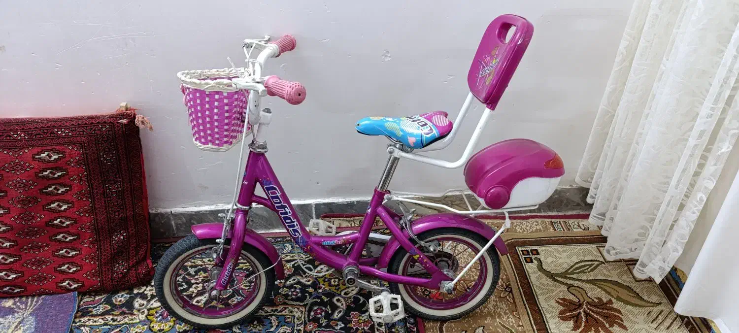 دوچرخه بنفش سایز 12|دوچرخه، اسکیت، اسکوتر|ملایر, |دیوار