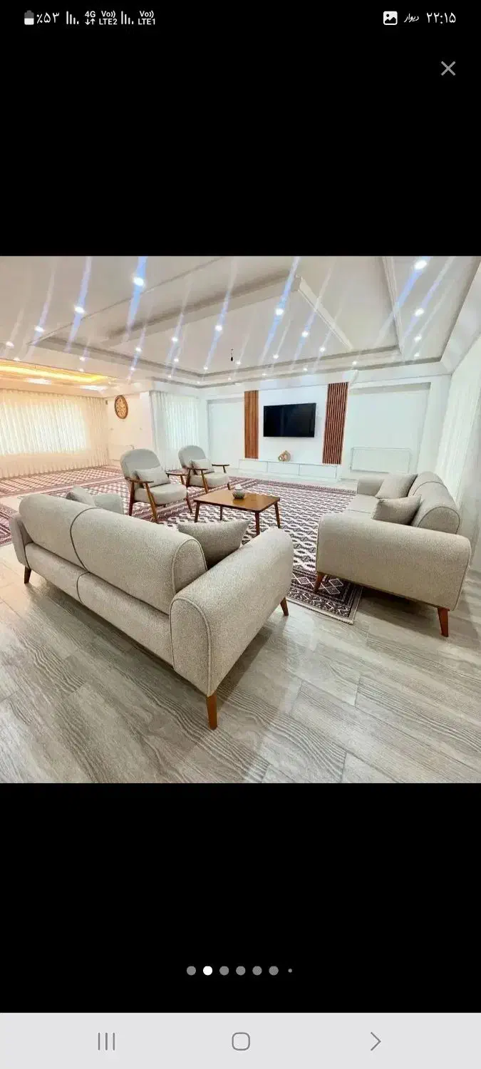 مبل راحتی پرنس کد۲۲۳۴|مبلمان خانگی و میز عسلی|گلپایگان, |دیوار