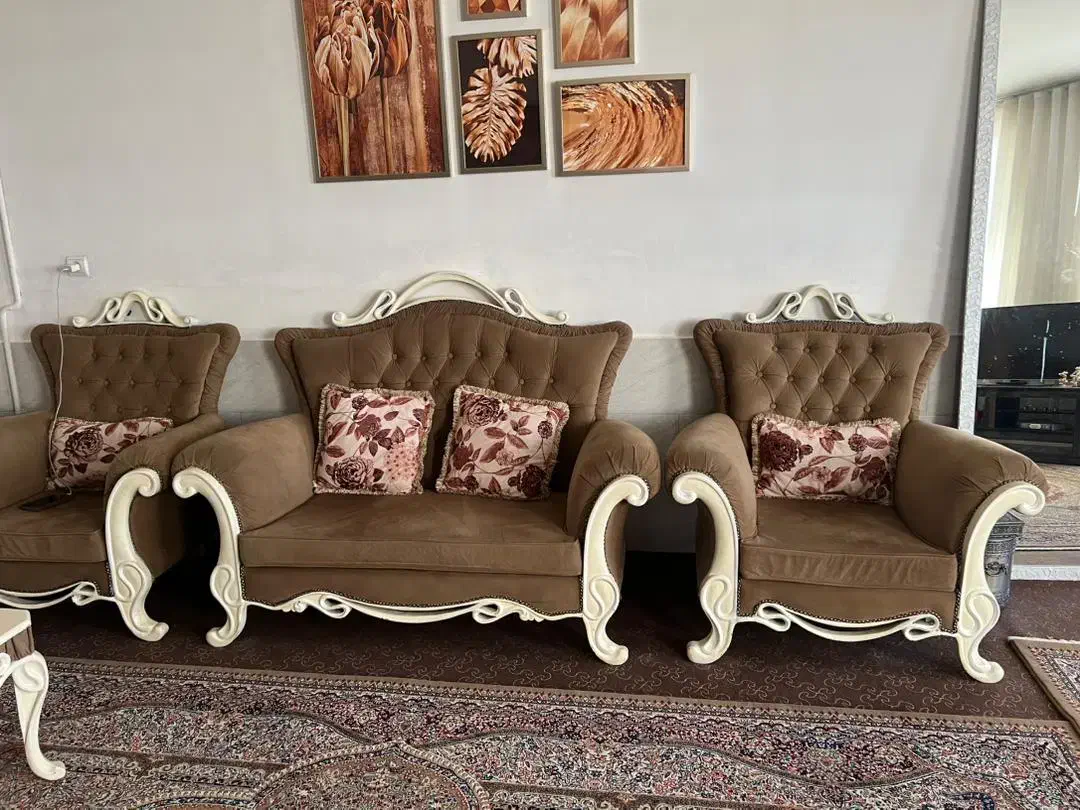 مبل 7نفره|مبلمان خانگی و میز عسلی|محمدشهر, محمدشهر|دیوار
