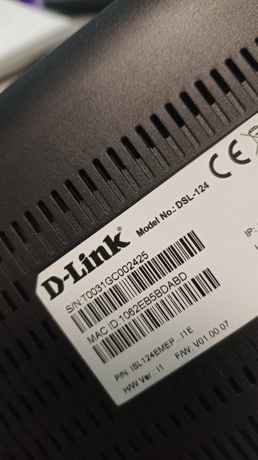 مودم D-link dsl124|مودم و تجهیزات شبکه|تهران, گلستان (شهرک راه آهن)|دیوار