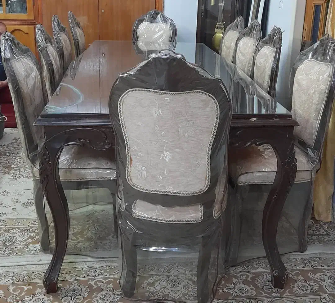 میز و صندلی غذا خوری ده نفره|میز و صندلی غذاخوری|اصفهان, قلعه جوم|دیوار