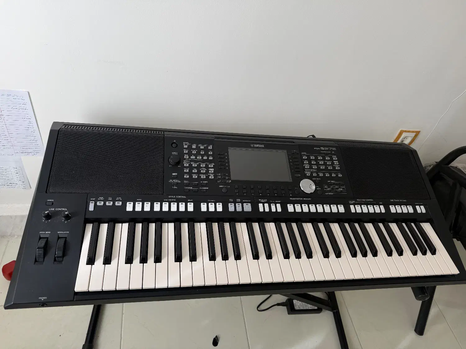 کیبورد یاماها 975 اکبند|پیانو، کیبورد، آکاردئون|کاشمر, |دیوار