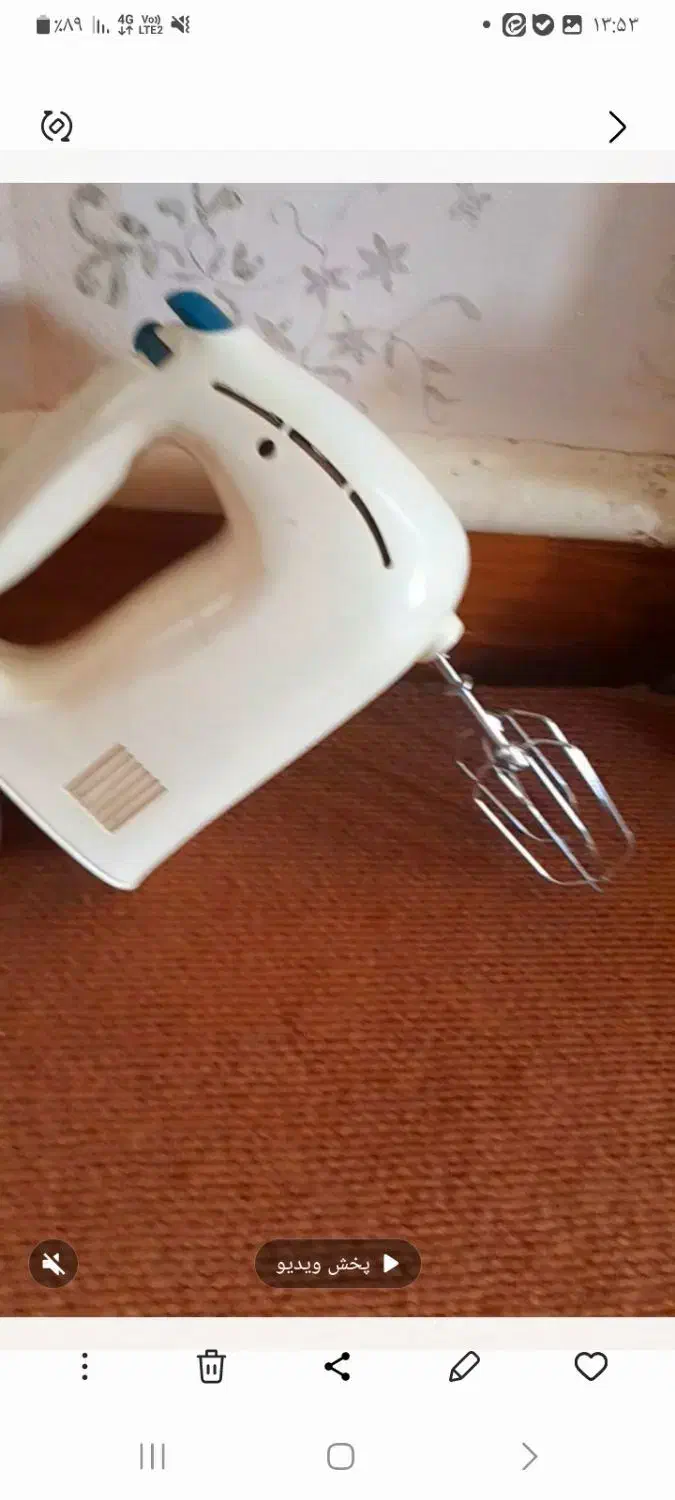 همزن برقی با ۴ عدد میله همزن|خردکن، آسیاب، غذاساز|تهران, امام زاده عبدالله|دیوار