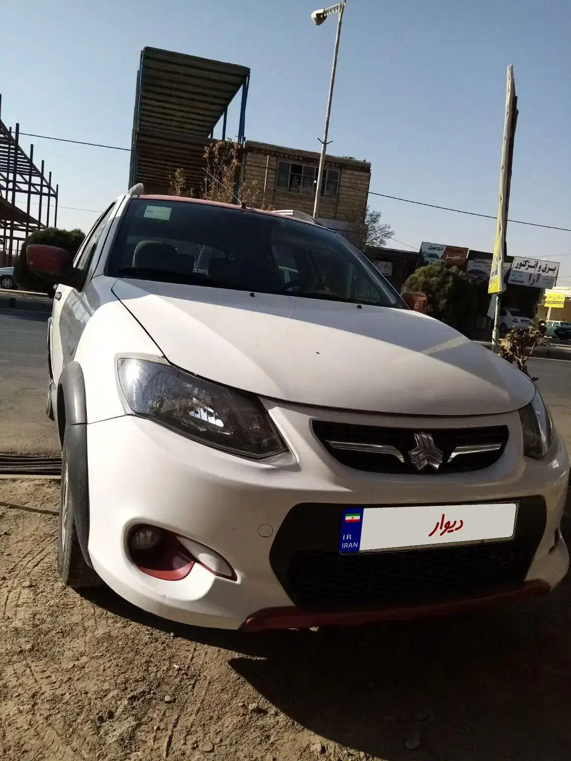 کوییک سفید قرمز در حد صفر|خودرو سواری و وانت|کاشمر, |دیوار