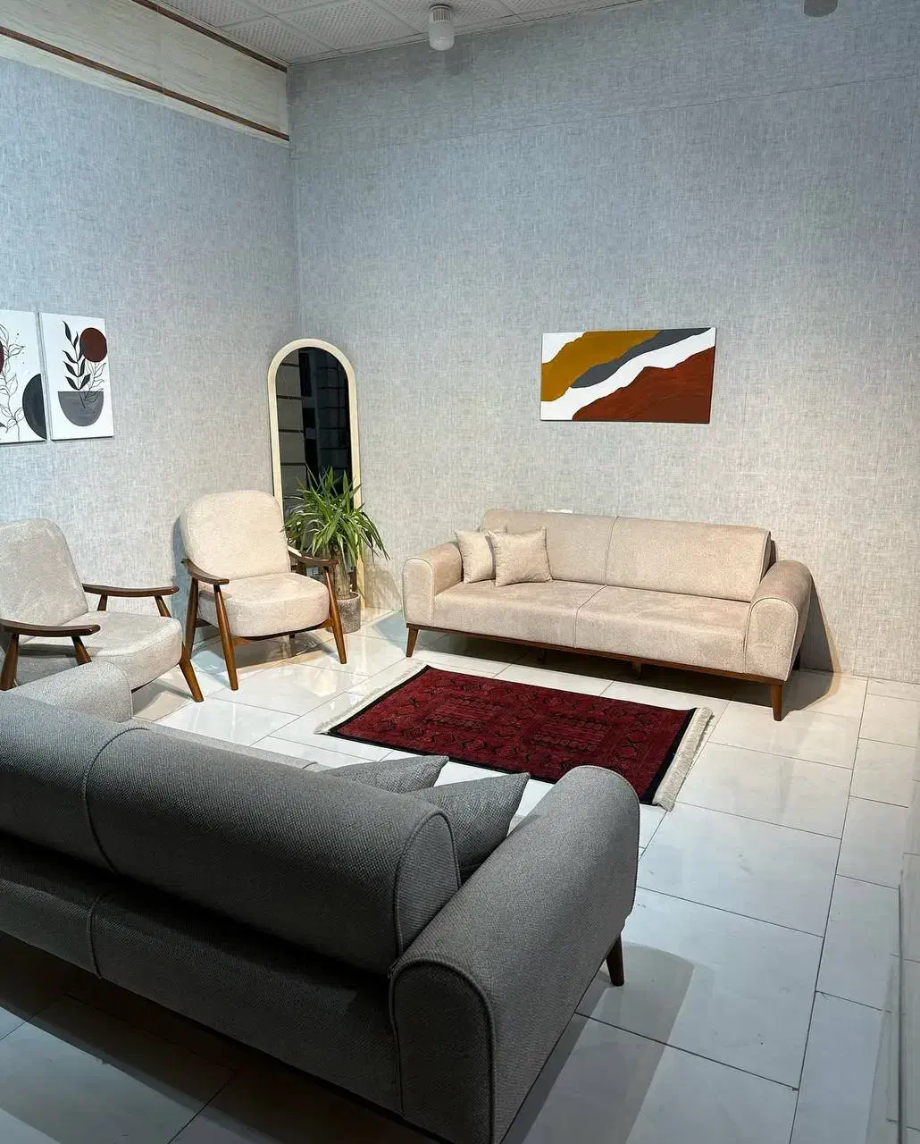 مبل نور کد ۶۳۸۷۴|مبلمان خانگی و میز عسلی|الیگودرز, |دیوار