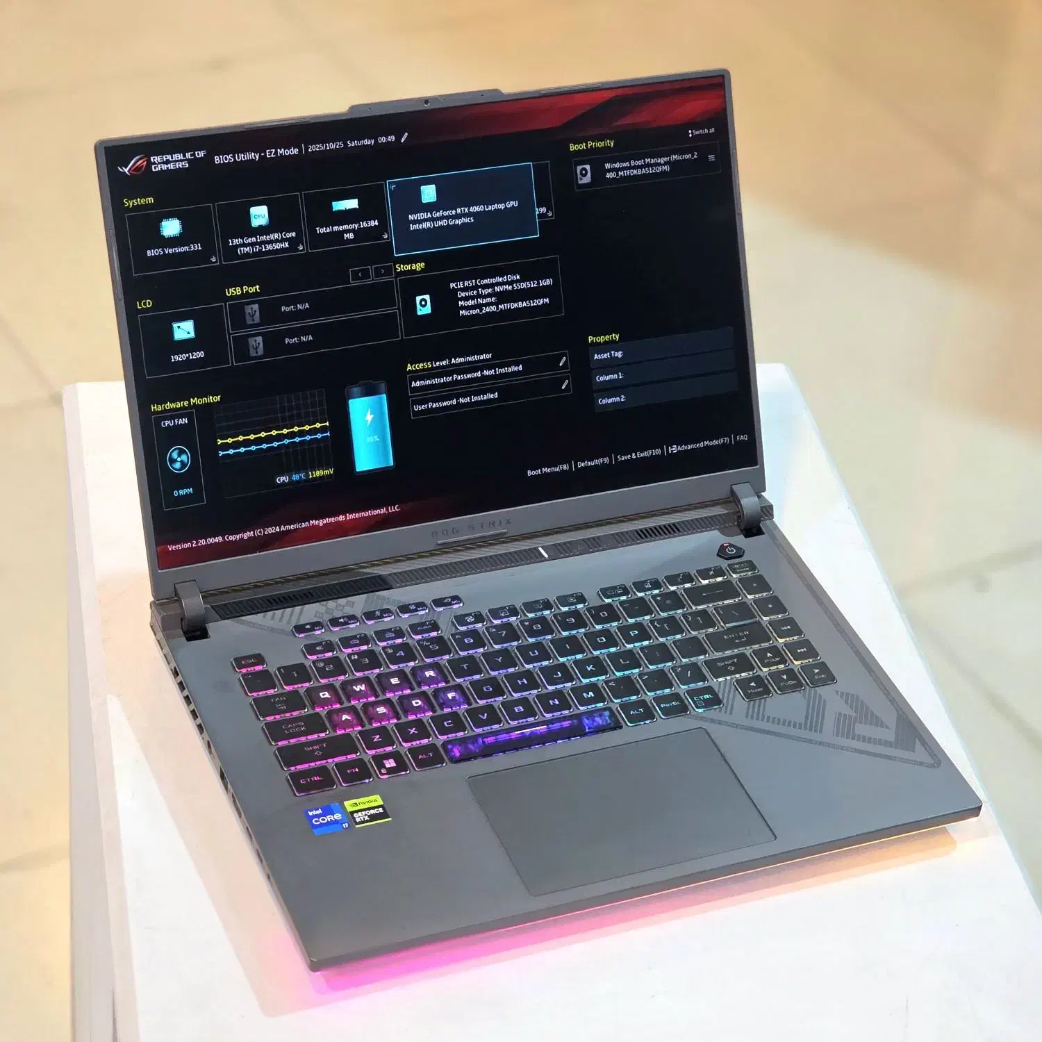 لپتاپ گیمینگ حرفه ای ROG STRIX G614JV ایسوس|رایانه همراه|شیراز, ملاصدرا|دیوار