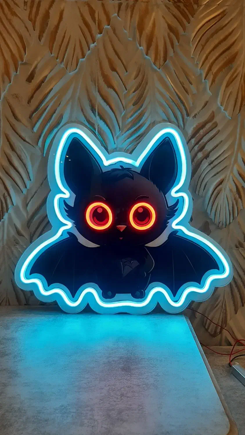 طراحی و ساخت انواع تابلو نئون|ریسه و چراغ تزئینی|بیرجند, |دیوار