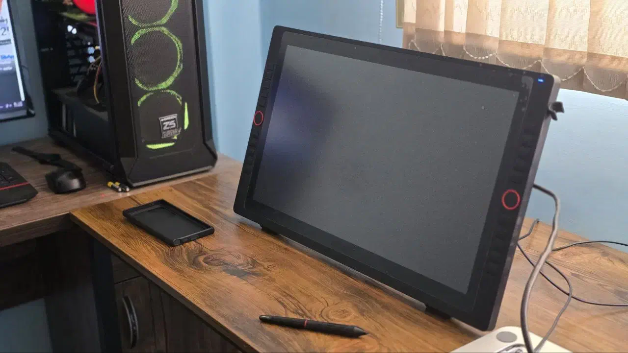 مانیتور طراحی Xp pen pro 22R|قطعات و لوازم جانبی رایانه|اصفهان, سپاهان‌شهر|دیوار