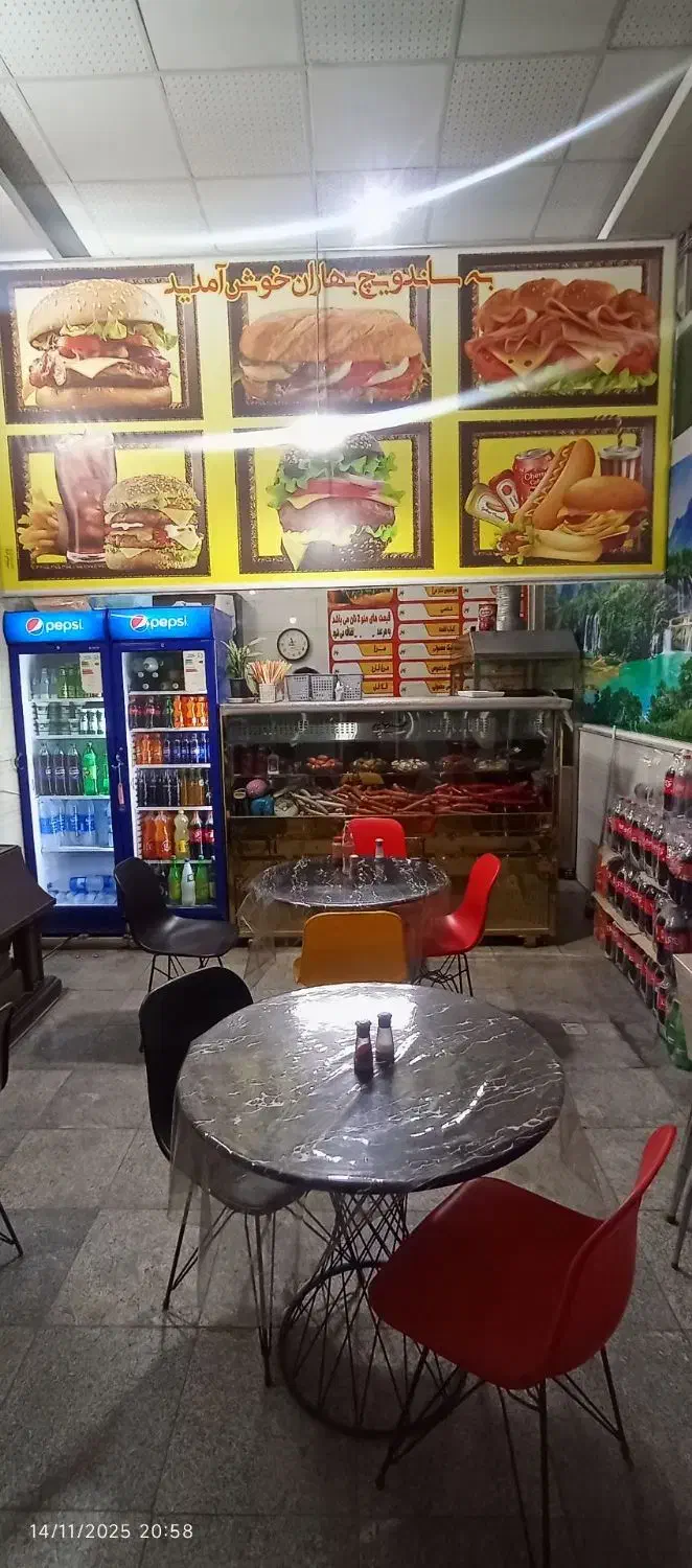 واگذاری فست فودی|کافیشاپ و رستوران|مشهد, دوست آباد|دیوار