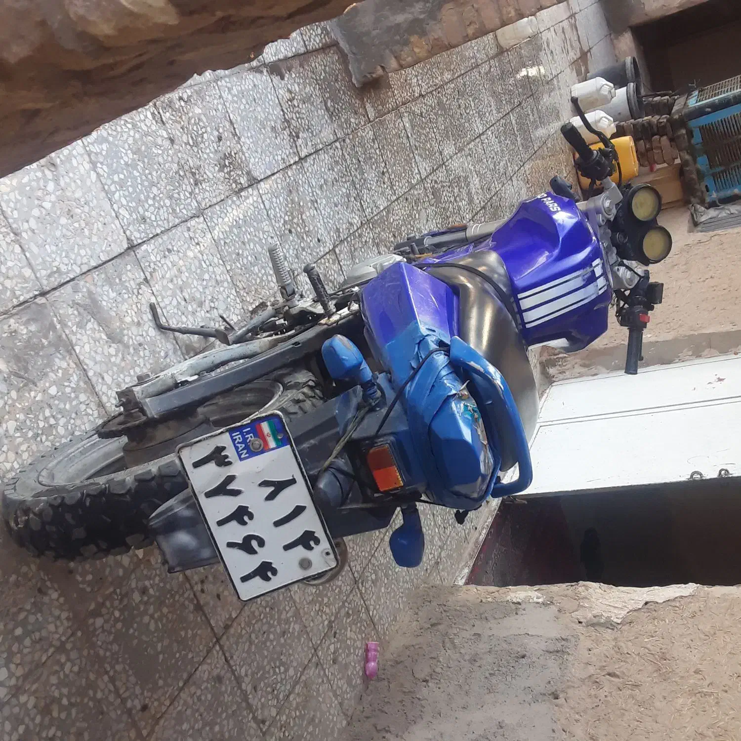 موتور پیشرو پارس مدل 91|موتورسیکلت|ارزوئیه, |دیوار