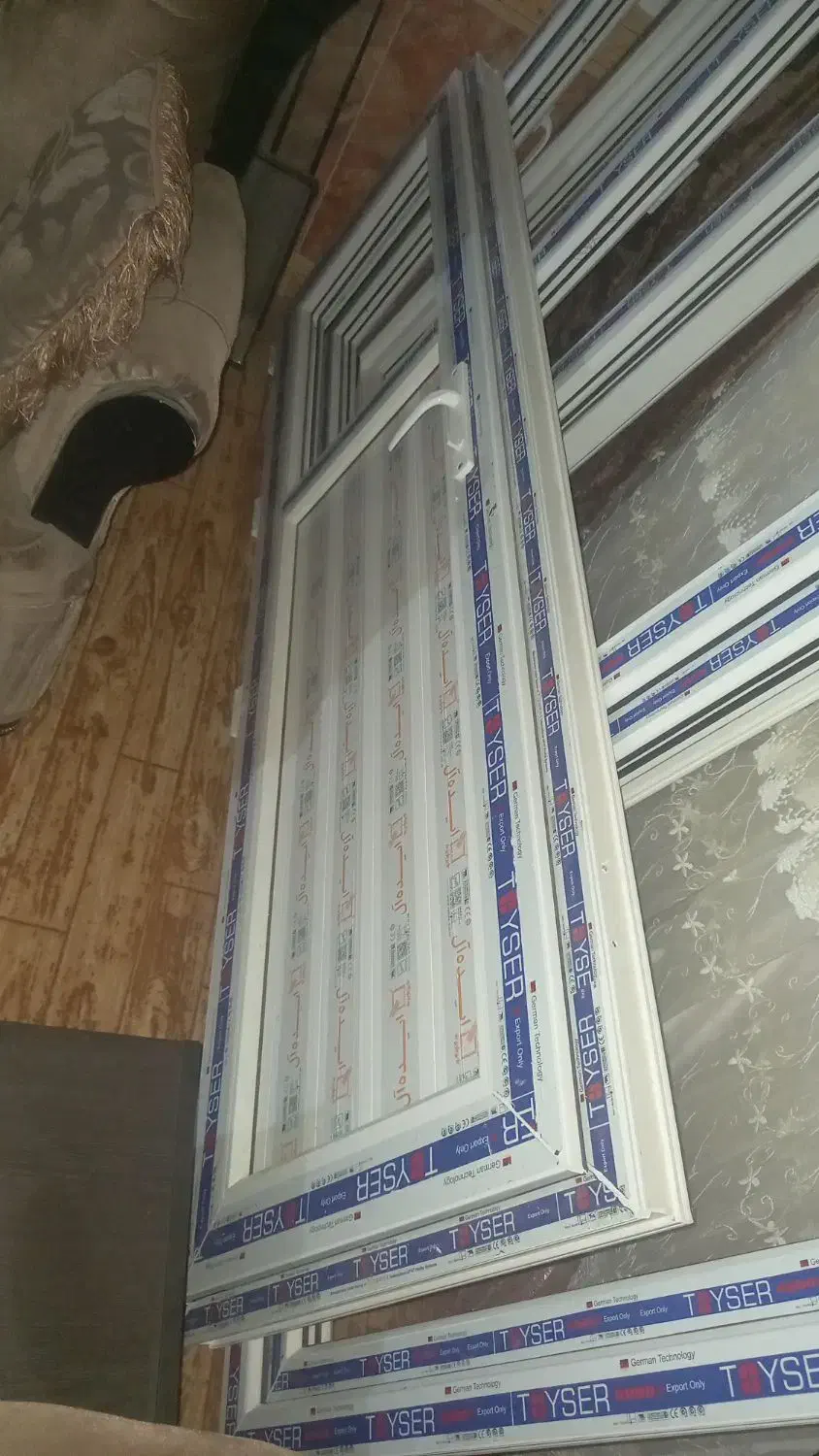 درب و پنجره  پی وی سی|مصالح و تجهیزات ساختمان|جوین, |دیوار