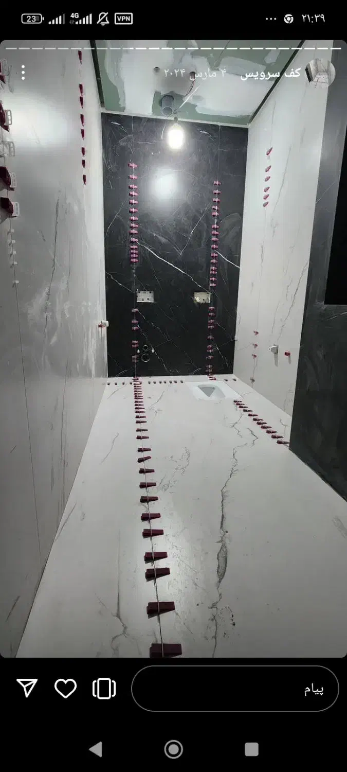 کاشی کاری. نصب سرامیک بین کابینتی|خدمات پیشه و مهارت|گرگان, |دیوار