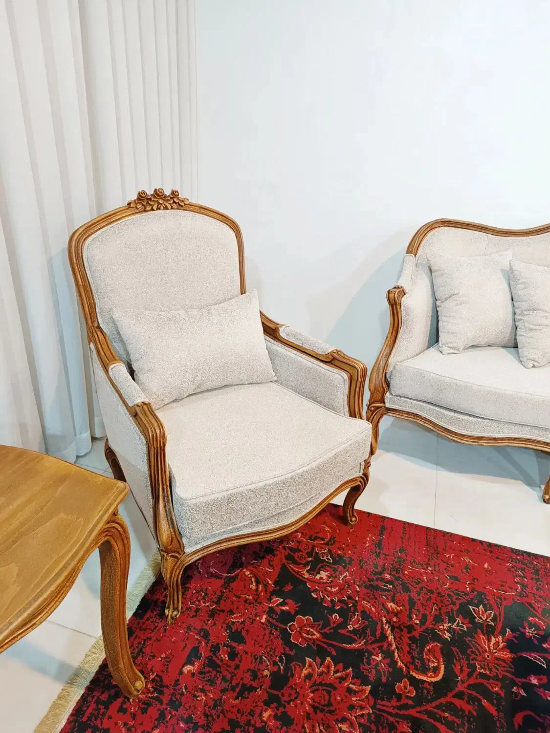 مبل فرانسوی|مبلمان خانگی و میز عسلی|شازند, |دیوار